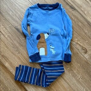 Carter's Blue Dog Pajama Set